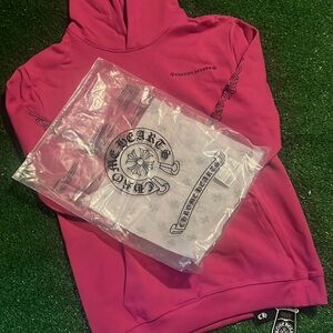 Chrome Hearts Fuchsia Hoodie